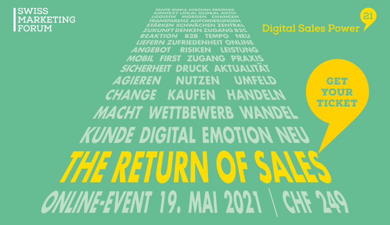 «The Return of Sales!»: Jetzt für das neue Online-Weiterbildungs-Format anmelden