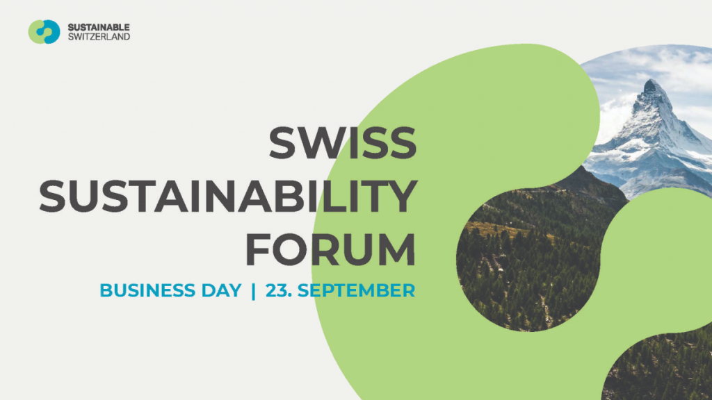 Swiss Sustainability Forum: Das hat der erste Business Day zu bieten