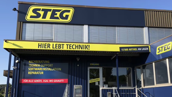 Mutterhaus von Elektronikfachhändler STEG vor Konkurs