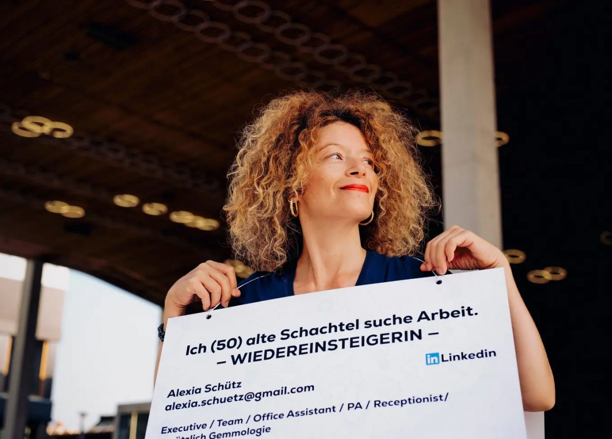 «Ich (50) alte Schachtel suche Arbeit»