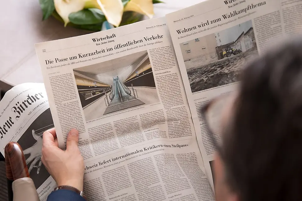 „Neue Zürcher Zeitung“ auf Platz zwei der renommiertesten Zeitungen der Welt