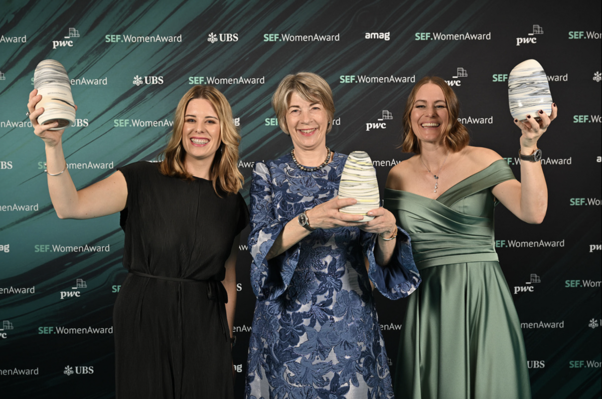 Das sind die Gewinnerinnen des SEF.WomenAward 2024